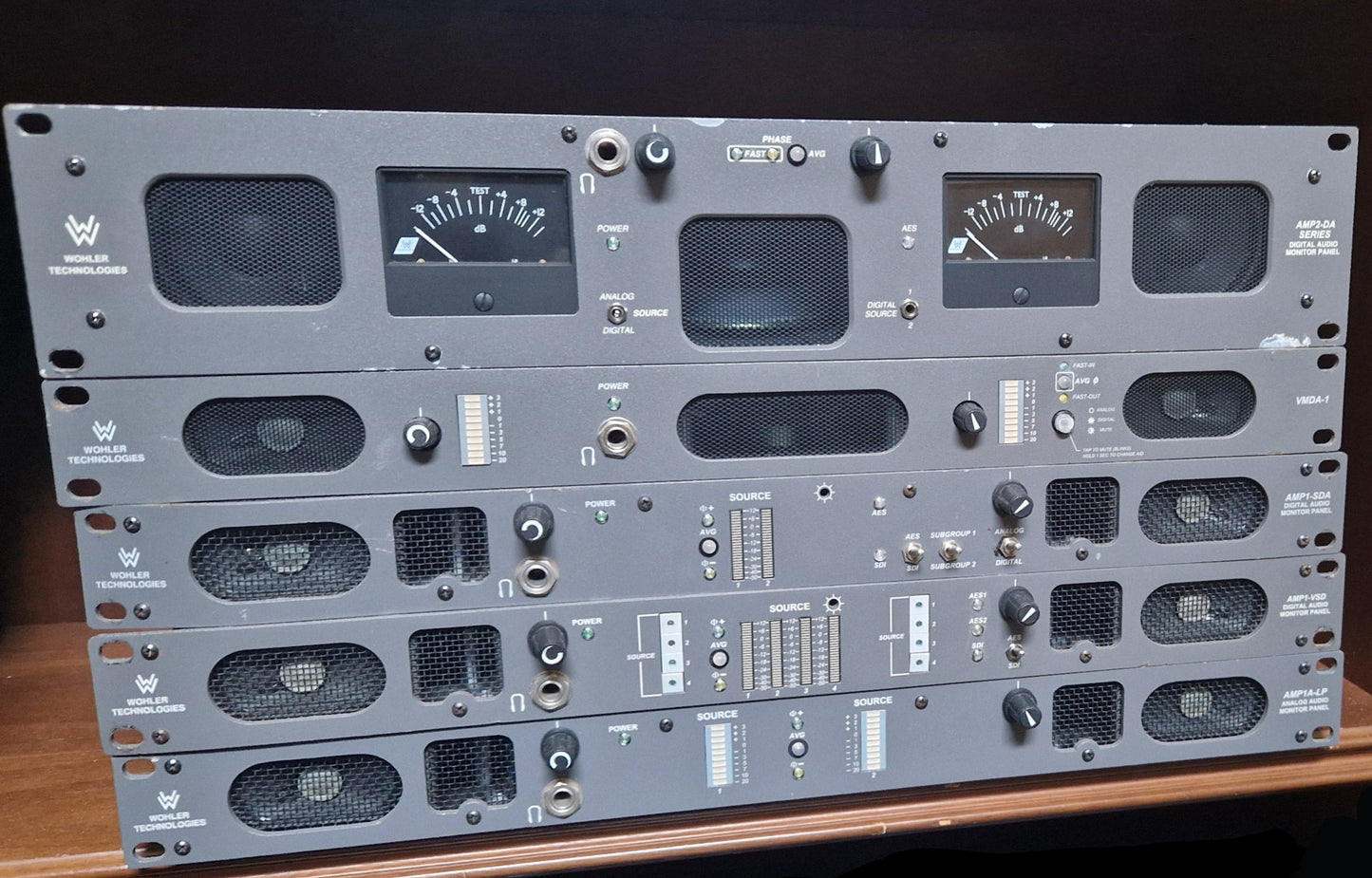 Wohler Audio-Monitoring-System – 6 professionelle Rackeinheiten