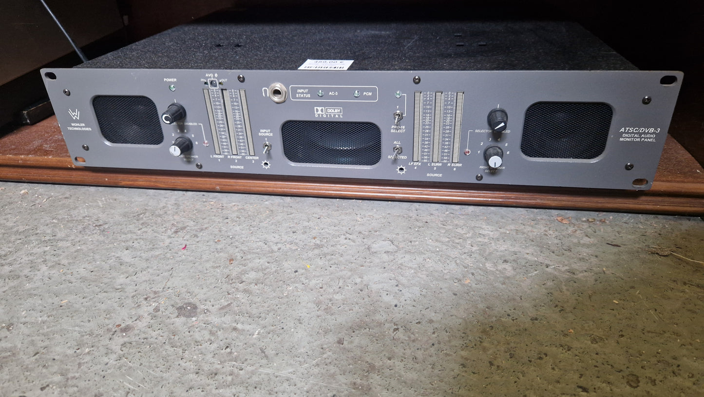 Wohler Audio-Monitoring-System – 6 professionelle Rackeinheiten
