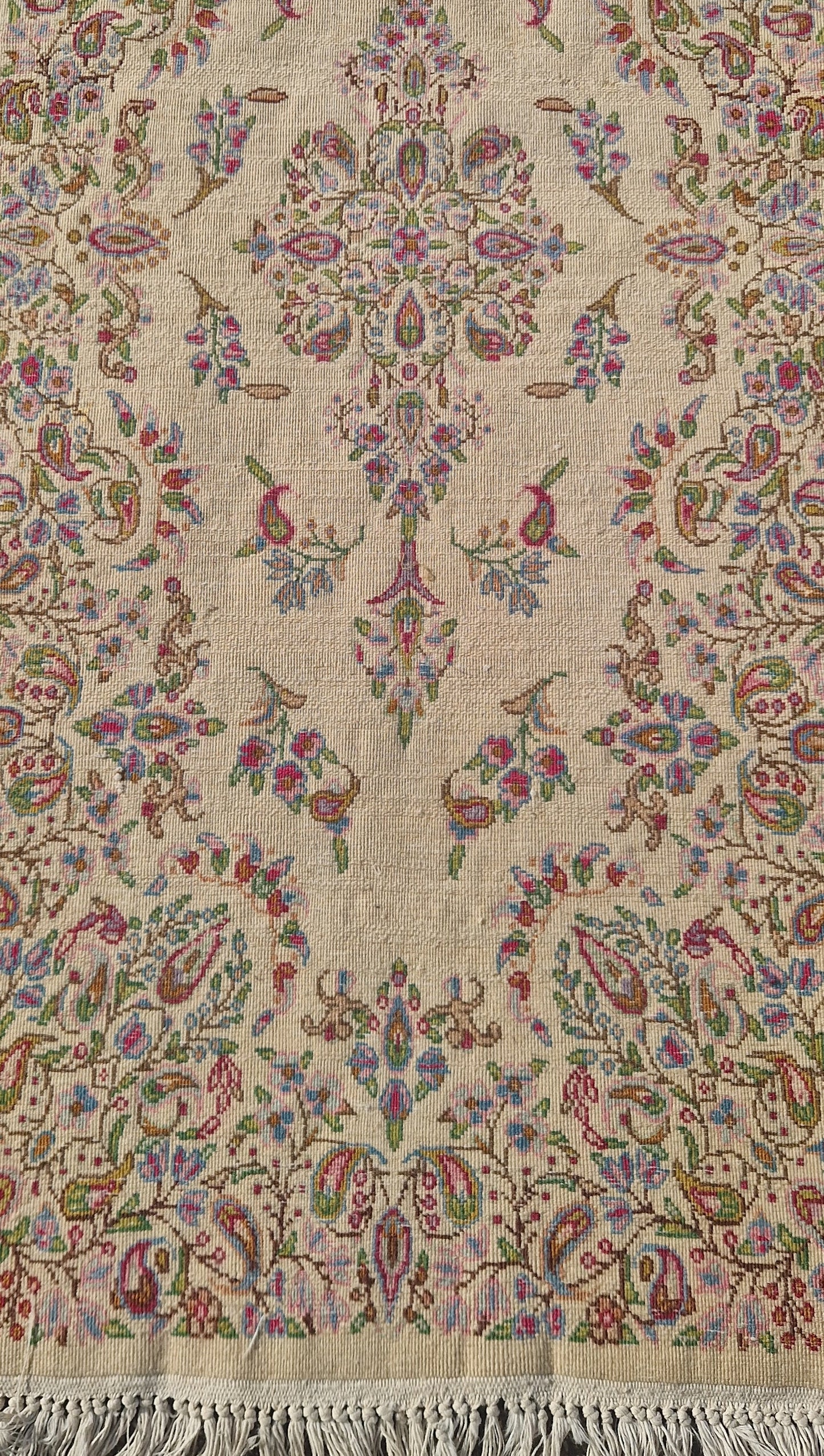 Persischer Kerman-Teppich – handgeknüpft (Vintage)