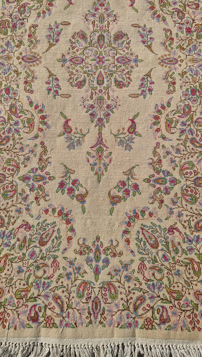 Persischer Kerman-Teppich – handgeknüpft (Vintage)
