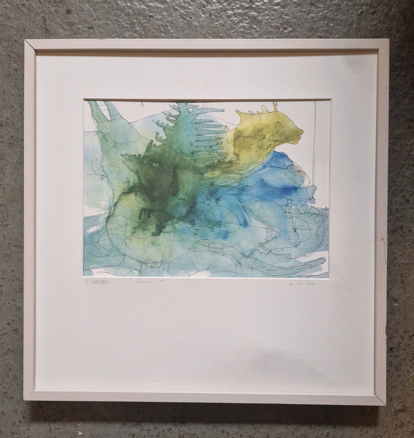 Clemens Weiss - Aquarell-Tusche