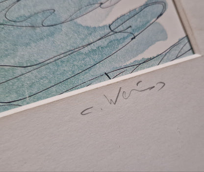 Clemens Weiss - Aquarell-Tusche