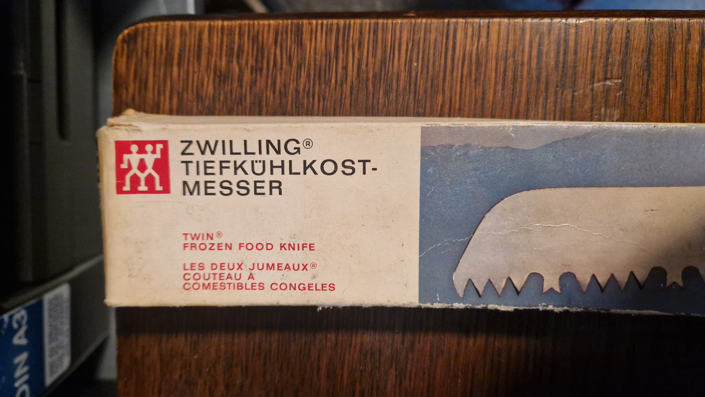 Zwilling Tiefkühlkost-Messer (Vintage, OVP)