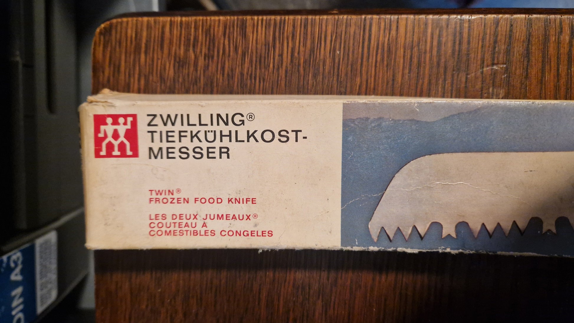 Zwilling Tiefkühlkost-Messer (Vintage, OVP) - Artikelbild von Fummel & Gedöns Secondhand-Store