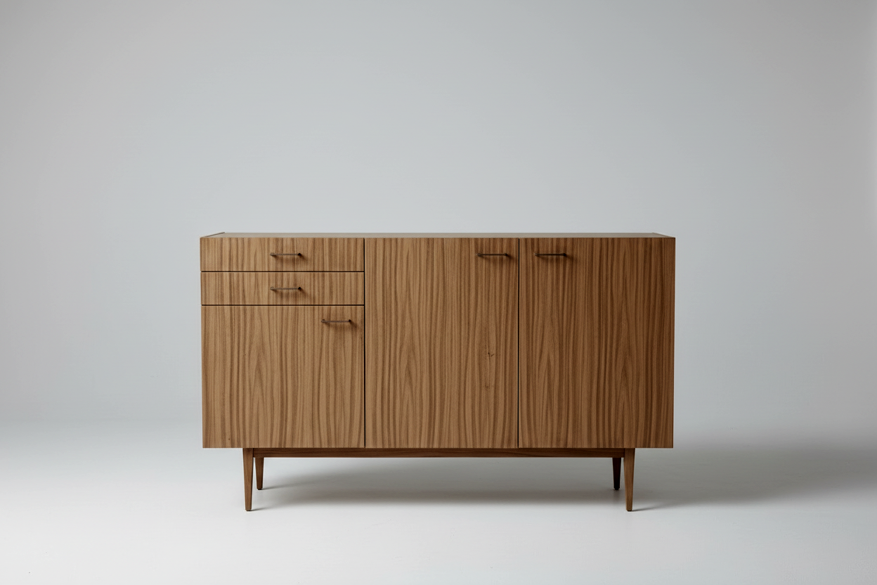 Schlankes 60er-Jahre Mid-Century Sideboard