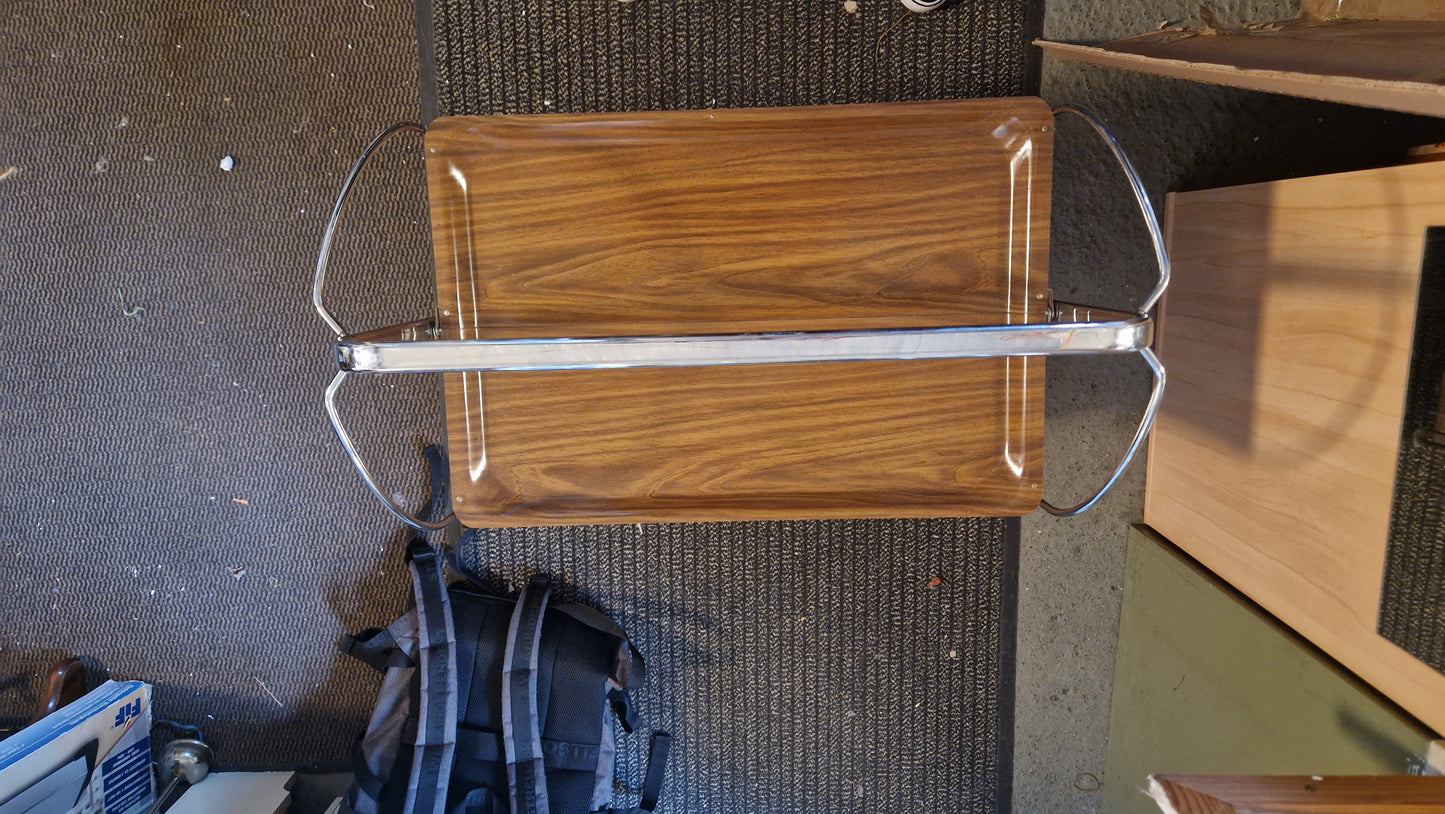 Bremshey & Co - Vintage Servierwagen - Dinett - Metall, Gerlinol (Holz)