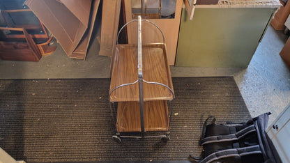 Bremshey & Co - Vintage Servierwagen - Dinett - Metall, Gerlinol (Holz)