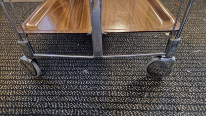Bremshey & Co - Vintage Servierwagen - Dinett - Metall, Gerlinol (Holz)