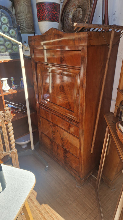 Biedermeier Mahagoni Sekretär / Schreibschrank 19. Jh.