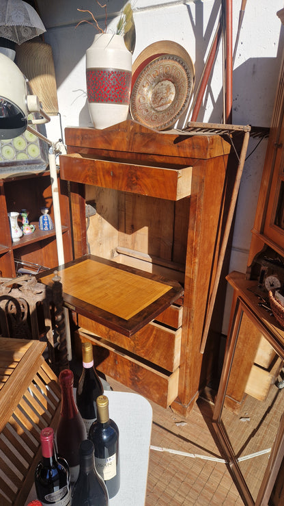 Biedermeier Mahagoni Sekretär / Schreibschrank 19. Jh.
