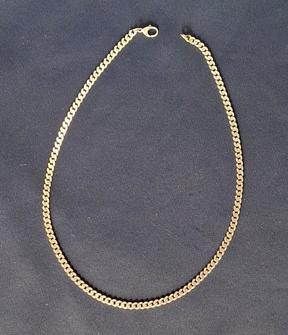 Retro Panzerkette aus 925 Silber – 50,5 cm / 4,7 mm / 23 g