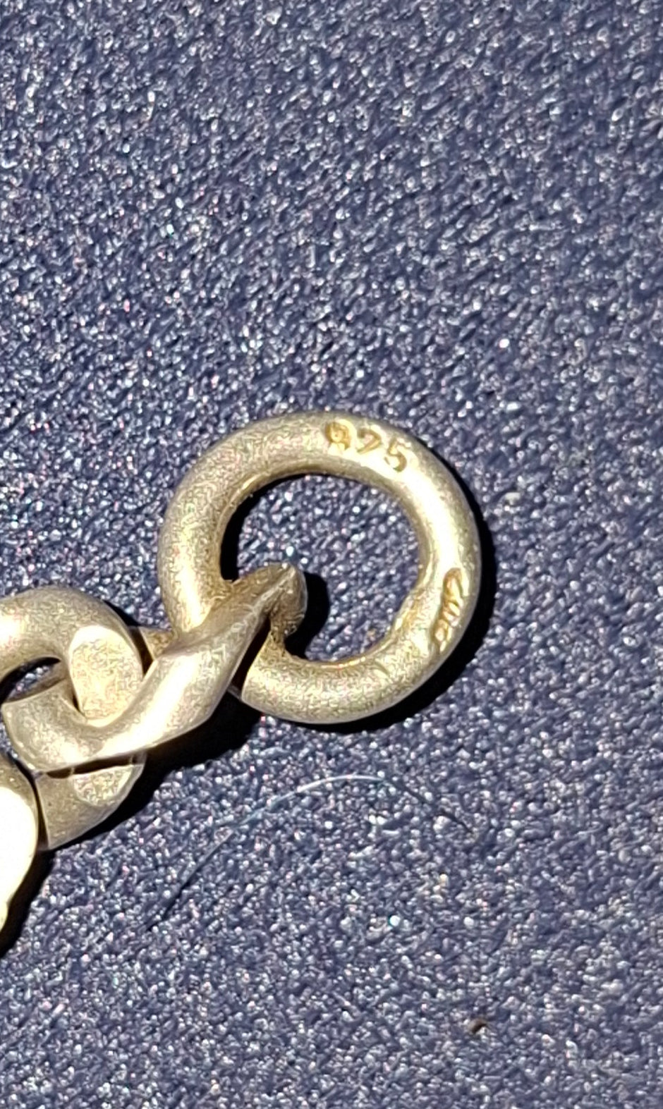 Retro Panzerkette aus 925 Silber – 50,5 cm / 4,7 mm / 23 g - Artikelbild von Fummel & Gedöns Secondhand-Store
