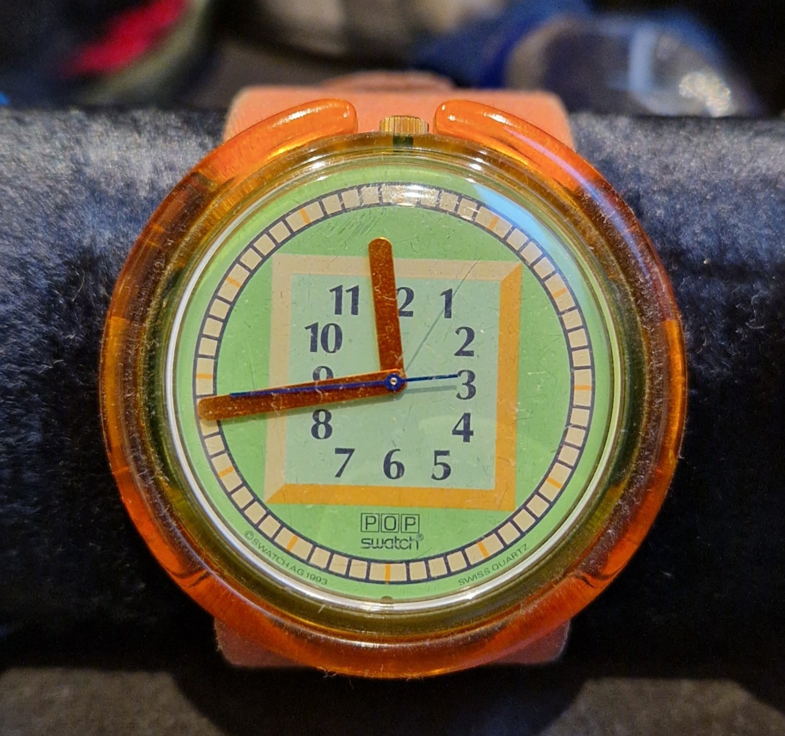 1994 &quot;Wide Angle&quot; Pop-Swatch PWG101 - Artikelbild von Fummel & Gedöns Secondhand-Store