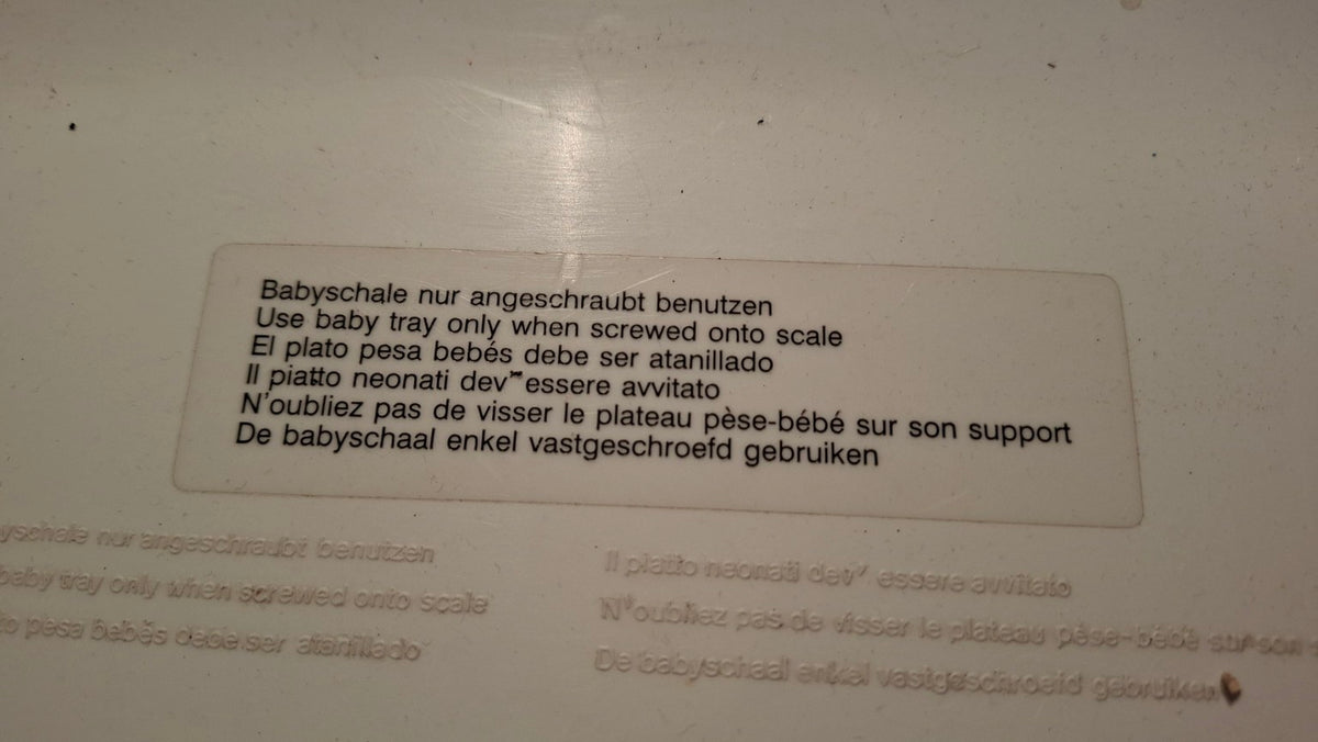 Vintage Soehnle Reform Babywaage / Säuglingswaage – bis 10 kg - Artikelbild von Fummel & Gedöns Secondhand-Store