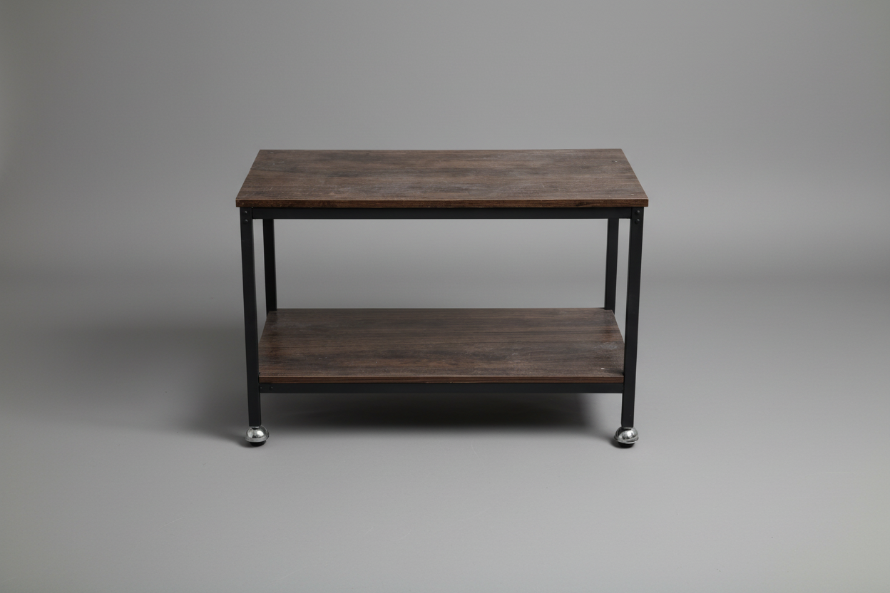 Servierwagen Barwagen im Mid-Century-Stil - Metall