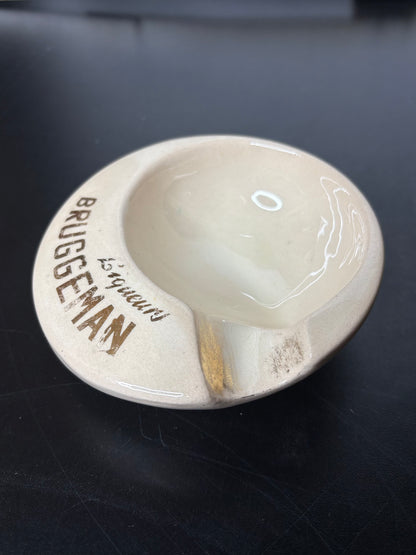 Vintage Bruggeman Liqueur Werbeaschenbecher – Belgien