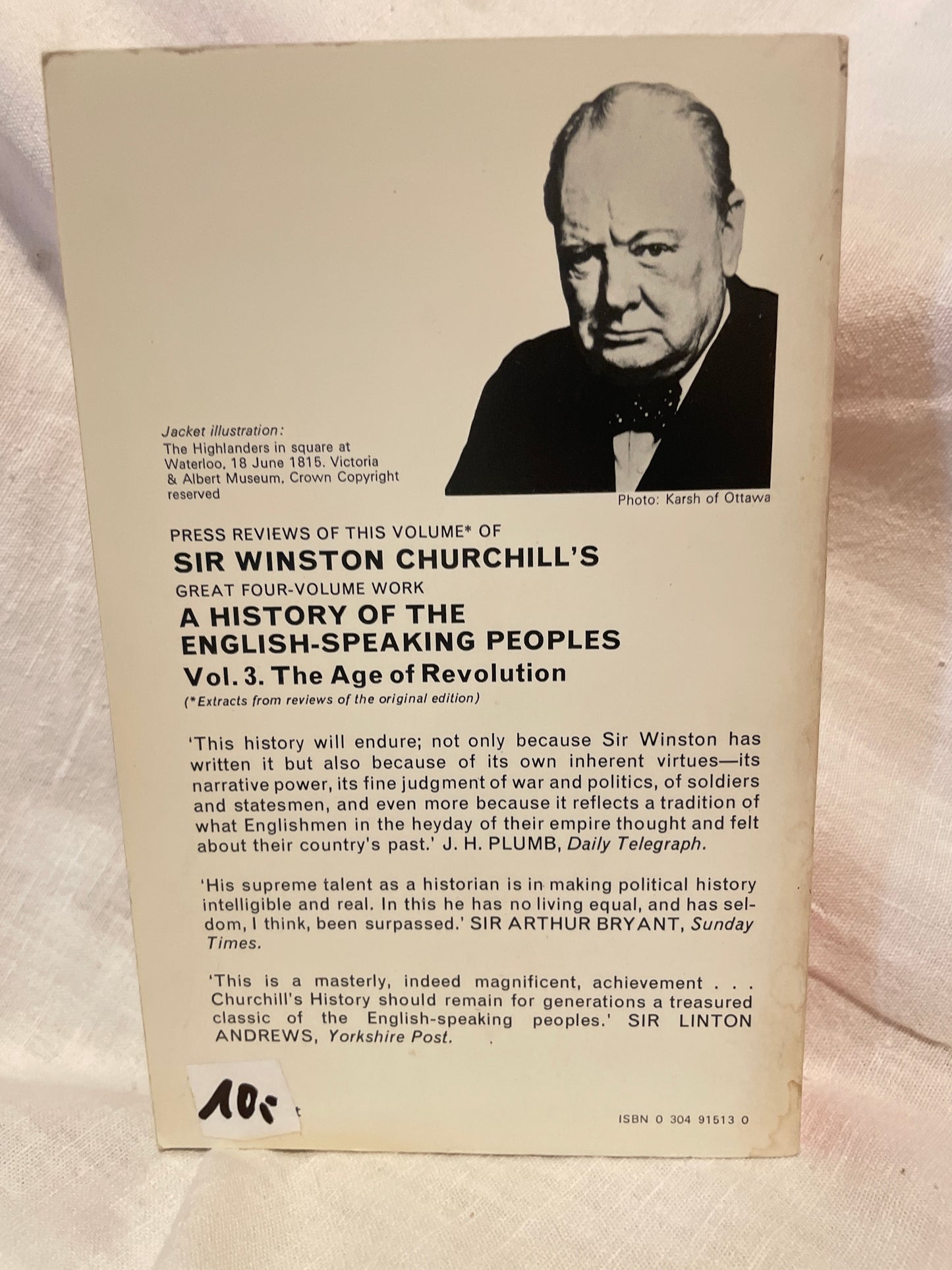 Winston S. Churchill - A history of the english speaking peoples vol. 3 „The Age of Revolution“