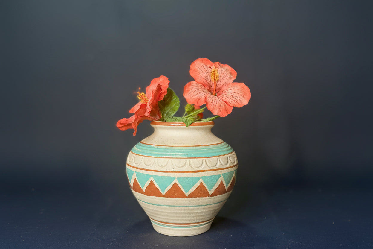 Vintage Bay Keramik 659-20 Vase – West Germany, 60er Jahre - Artikelbild von Fummel & Gedöns Secondhand-Store