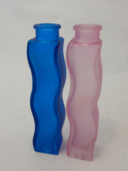 IKEA Dekovasen Duo in blau und rosa