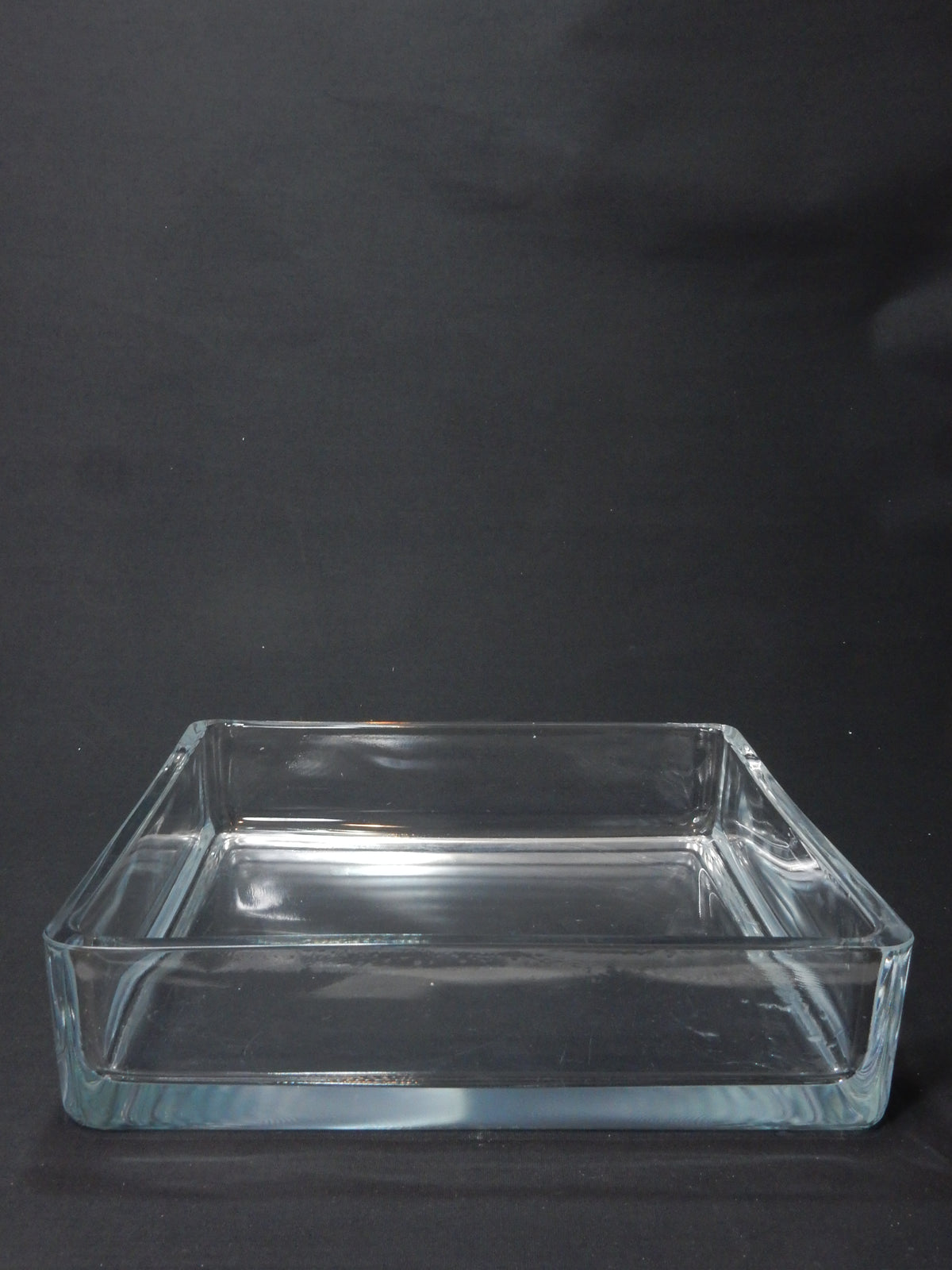 Glasvase eckig groß (28 x 7,5 cm) – Fummel & Gedöns Secondhand-Store