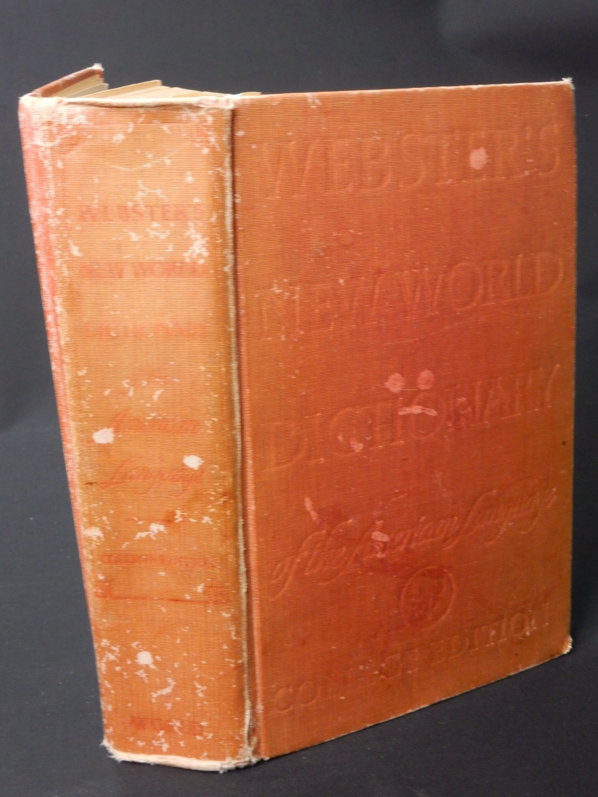 Buch &quot;Webster&#39;s New World Dictionary of the American Language&quot; - College Edition 1955 - Artikelbild von Fummel & Gedöns Secondhand-Store