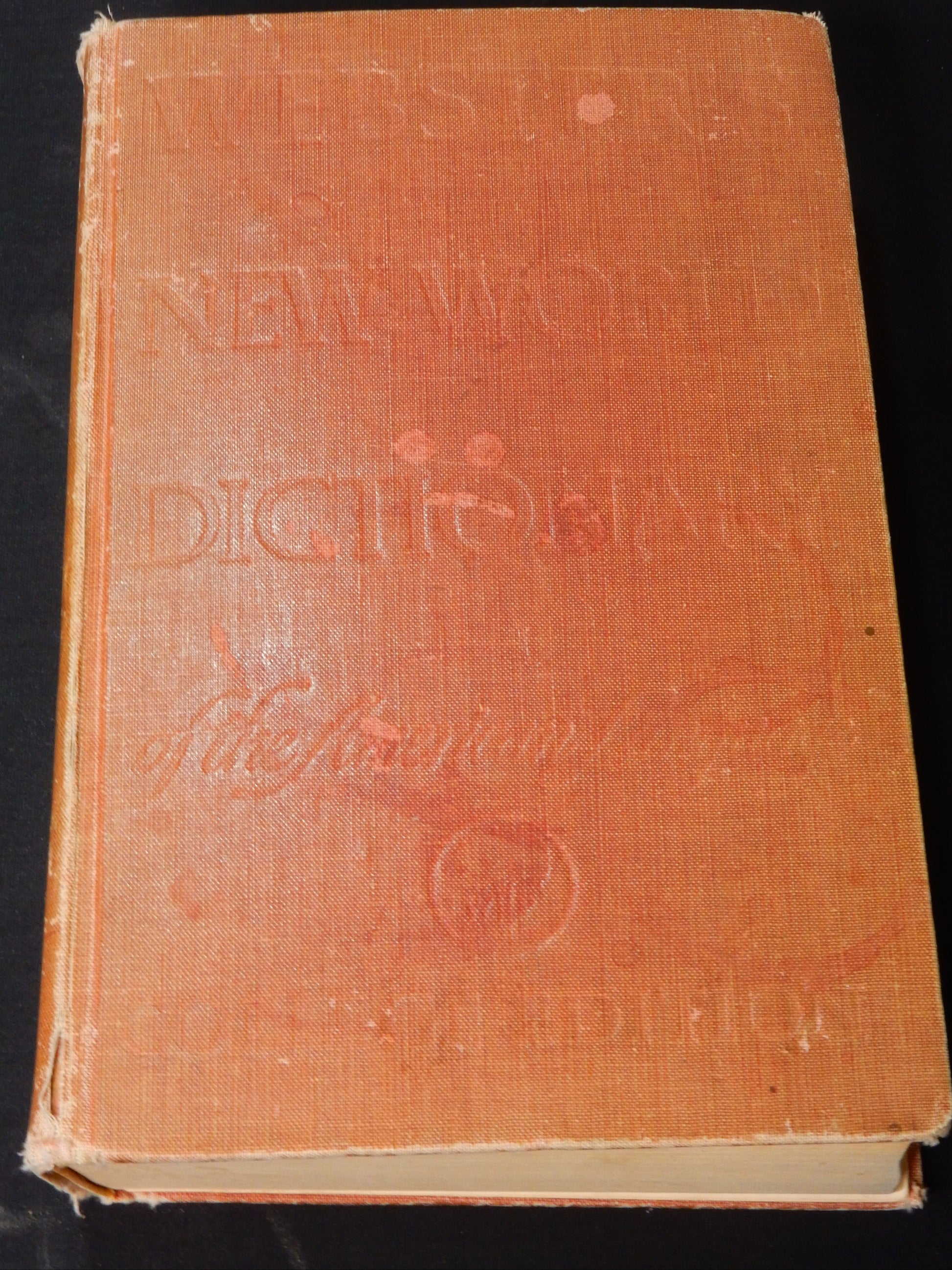 Buch &quot;Webster&#39;s New World Dictionary of the American Language&quot; - College Edition 1955 - Artikelbild von Fummel & Gedöns Secondhand-Store