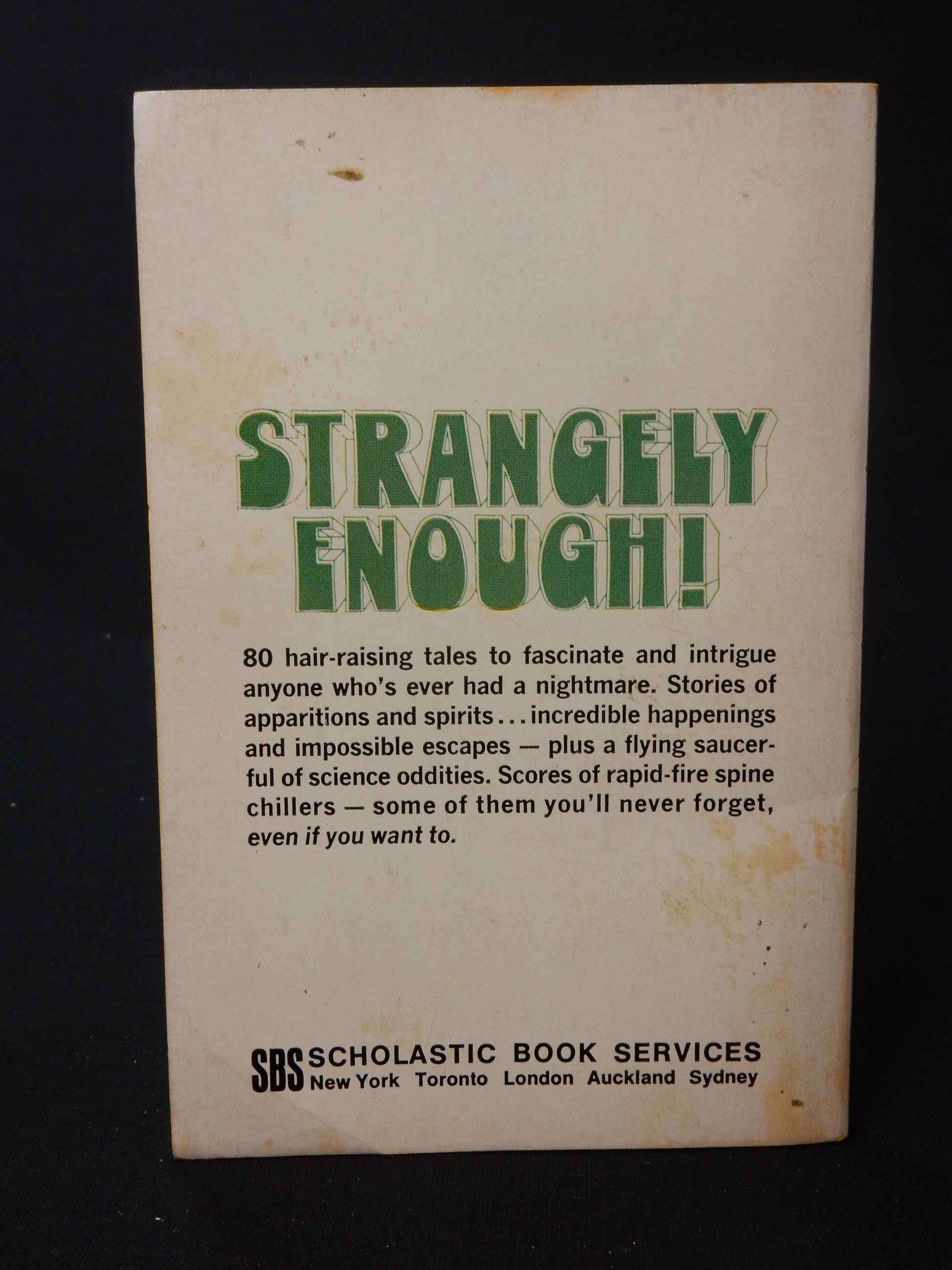 Buch: C.B. Colby - Strangely Enough - Artikelbild von Fummel & Gedöns Secondhand-Store