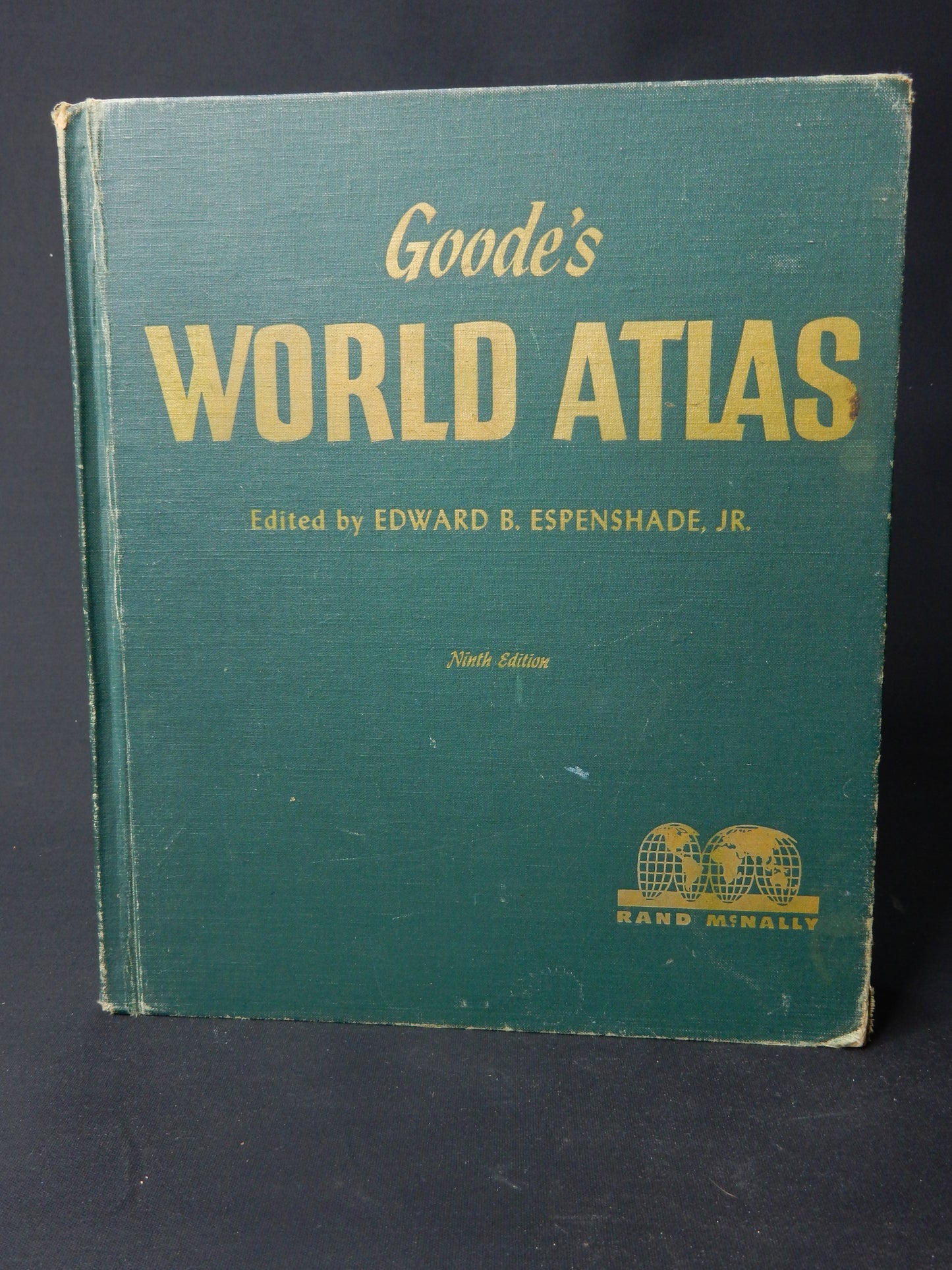 Buch: "Goode's World Atlas" - 9th Edition - Edward B Espenshade - 1955