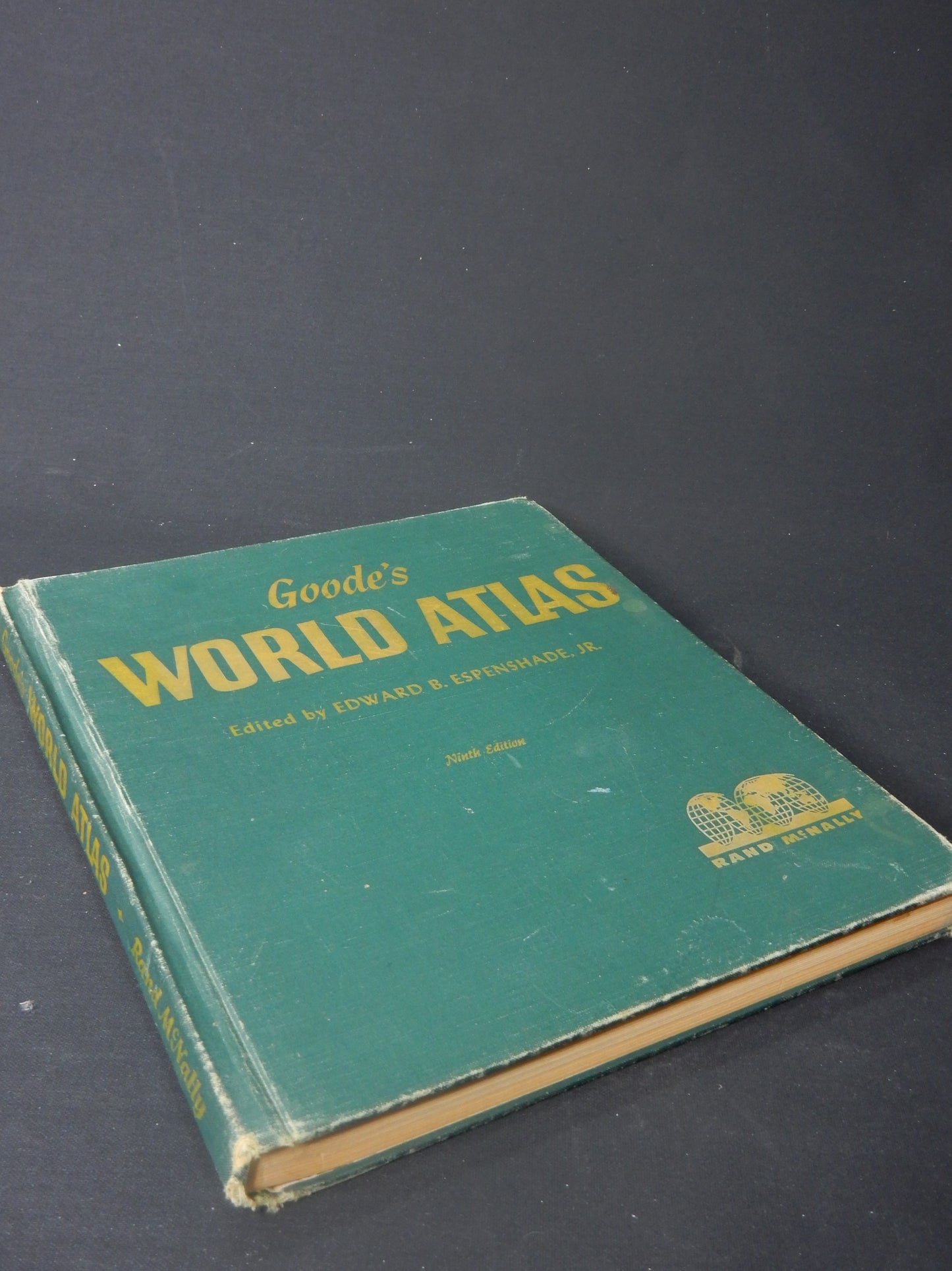 Buch: "Goode's World Atlas" - 9th Edition - Edward B Espenshade - 1955