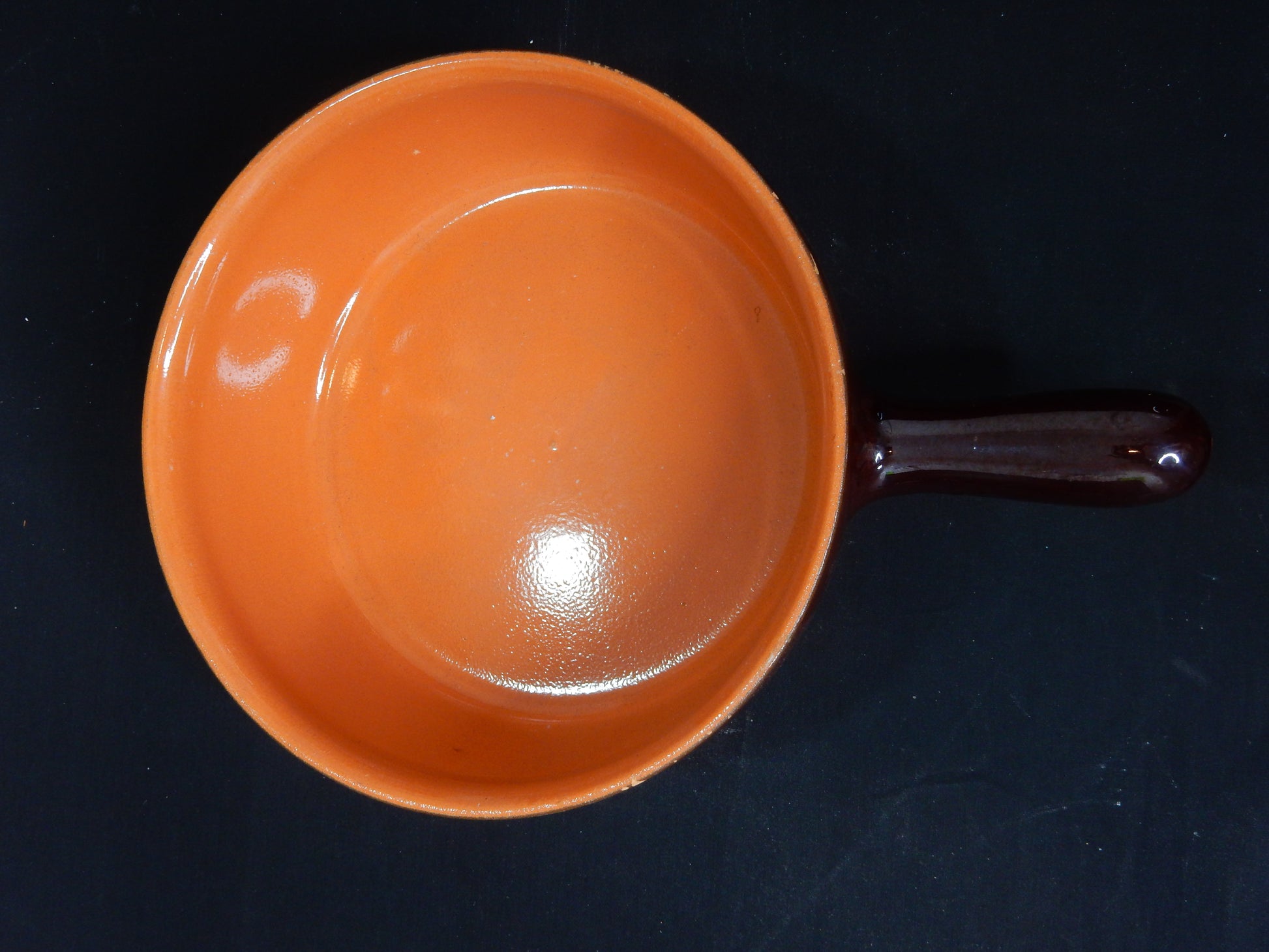 Retro Auflaufform mit Griff - 29 cm - Artikelbild von Fummel & Gedöns Secondhand-Store
