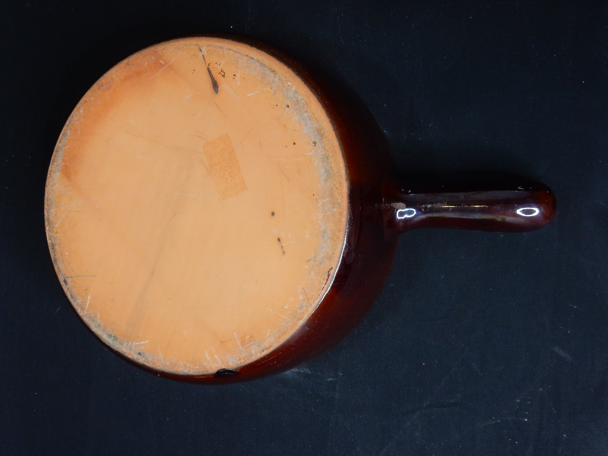 Retro Auflaufform mit Griff - 24 cm - Artikelbild von Fummel & Gedöns Secondhand-Store