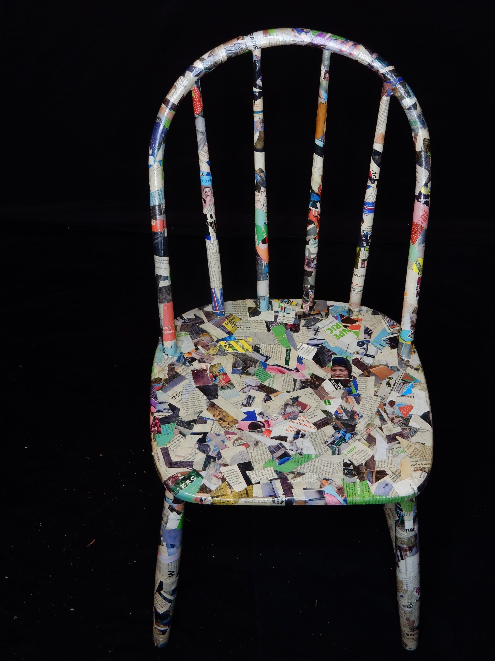 Design-Stuhl &quot;Magazin&quot; - Artikelbild von Fummel & Gedöns Secondhand-Store