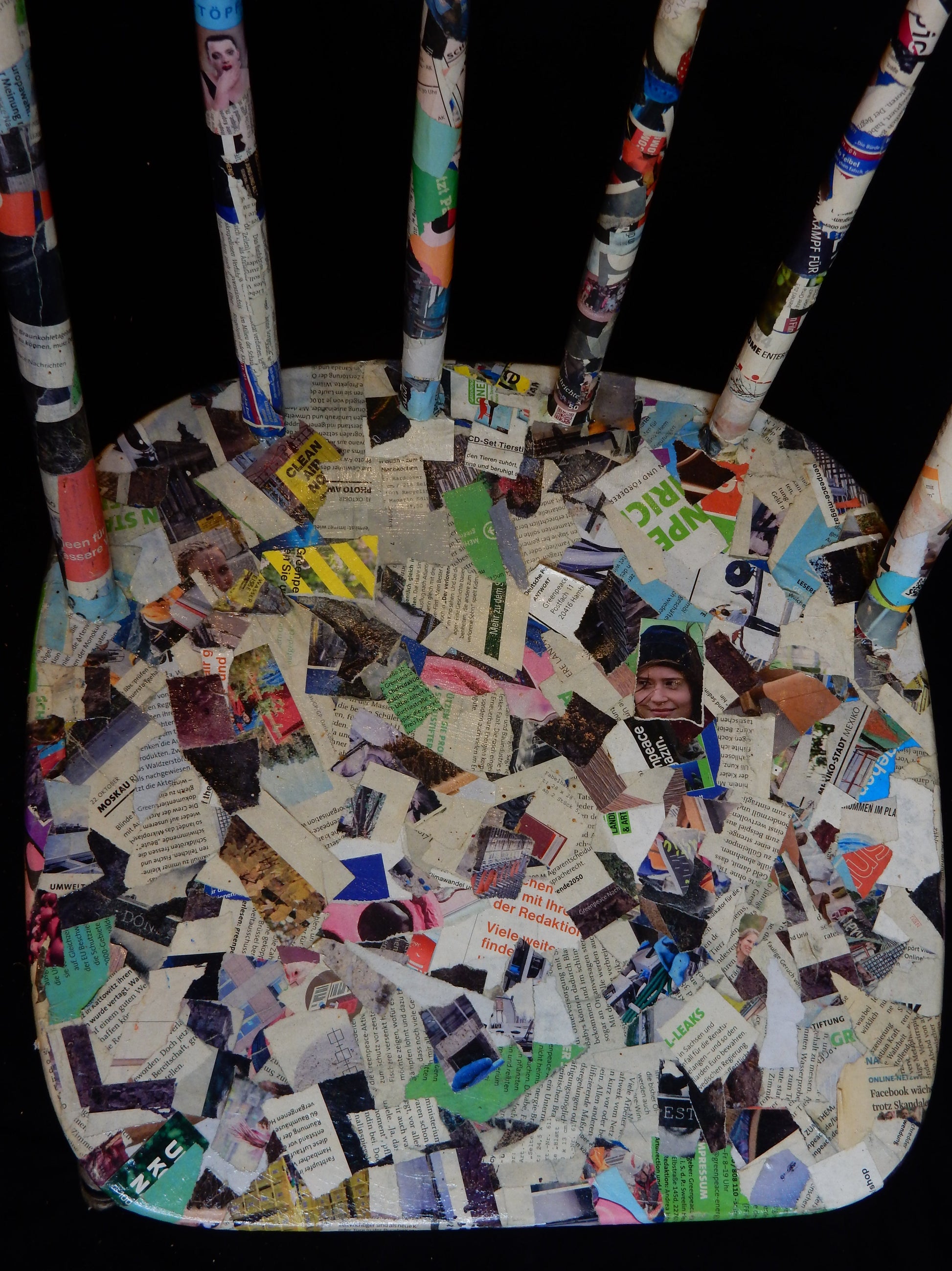 Design-Stuhl &quot;Magazin&quot; - Artikelbild von Fummel & Gedöns Secondhand-Store