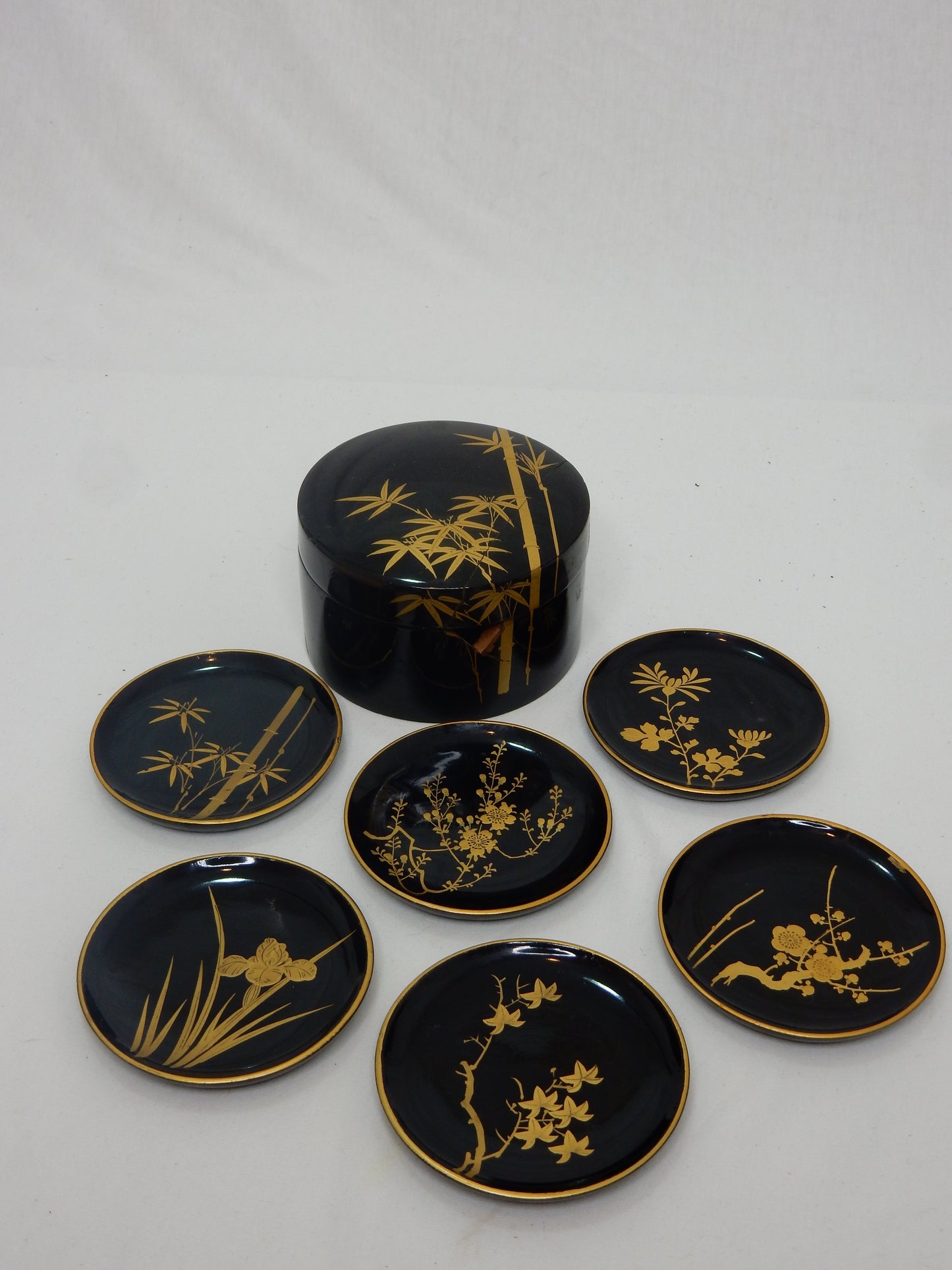 Japanisches Untersetzer-Set (6-teilig)