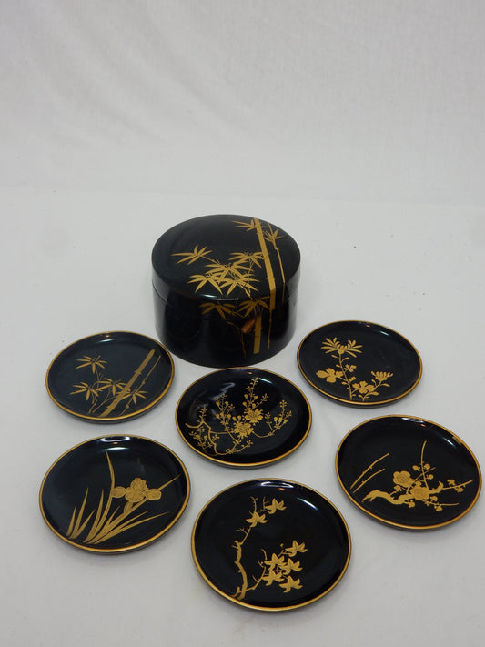 Japanisches Untersetzer-Set (6-teilig)