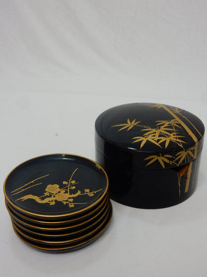 Japanisches Untersetzer-Set (6-teilig)
