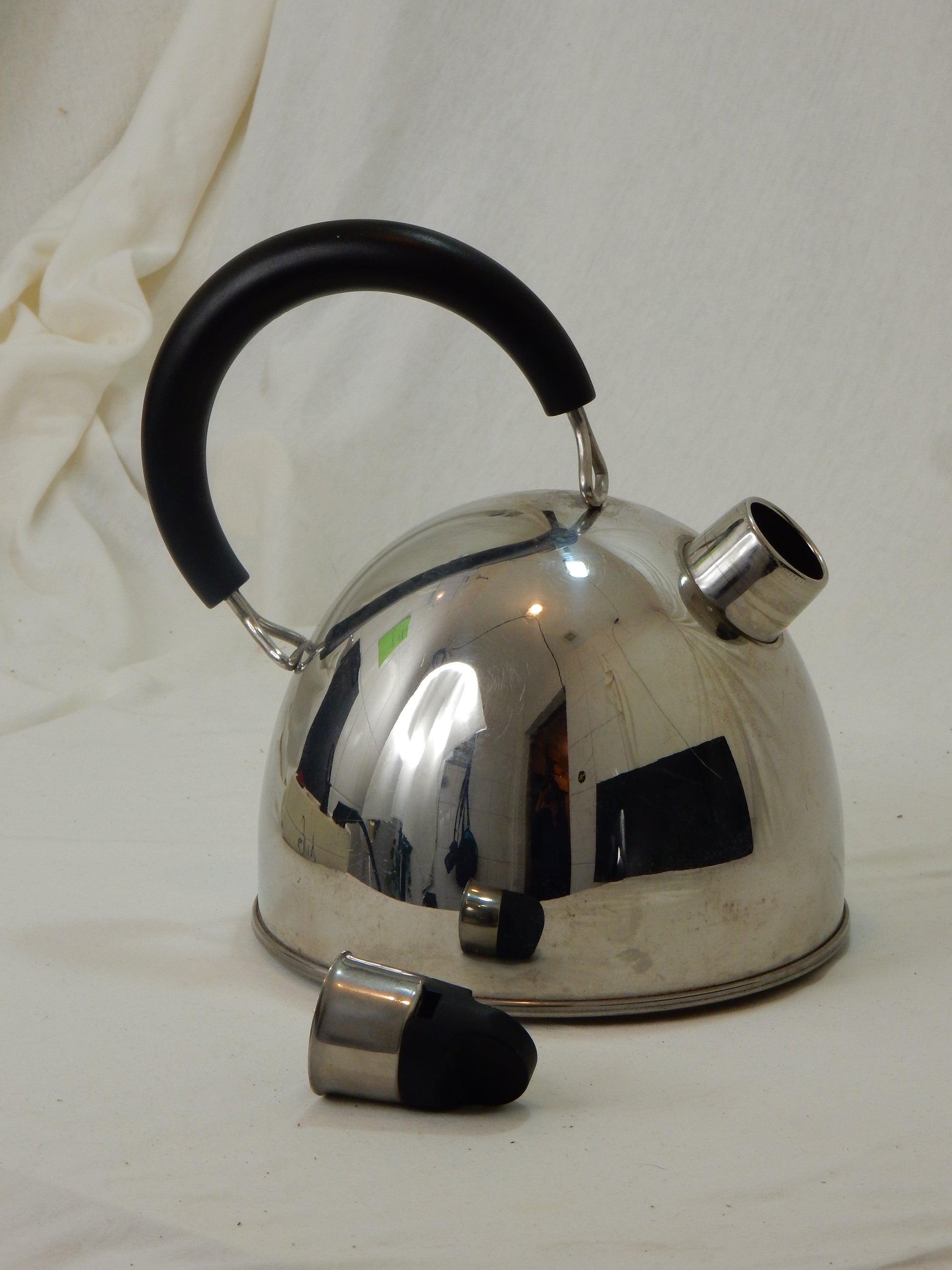 Gourmet Flötenkessel / Wasserkessel aus Edelstahl - Artikelbild von Fummel & Gedöns Secondhand-Store
