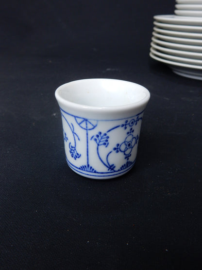 Kahla Blau Saks – Klassisches Porzellanservice (58-teilig)