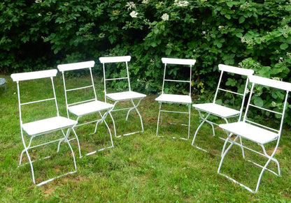 Originale französische Bistrostühle – restauriertes 6er-Set