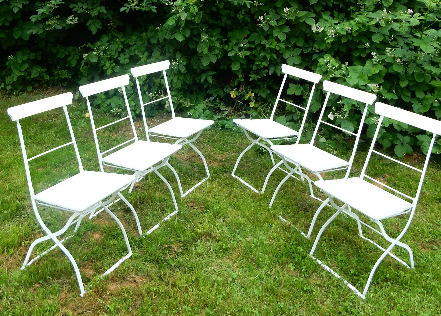 Originale französische Bistrostühle – restauriertes 6er-Set