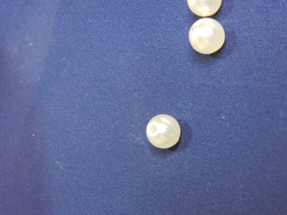 8 mm Imitations-Perlen (Acryl/ABS) – ca. 2500 Stück, elfenbein-weiß