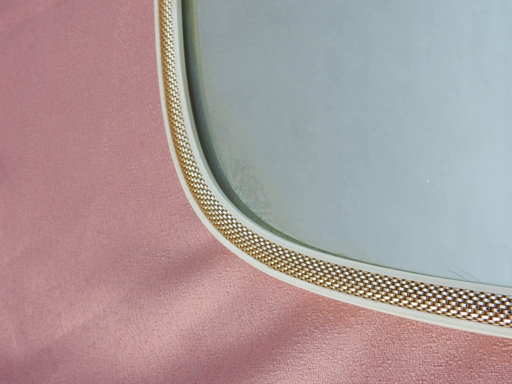 Original Mid-Century Wandspiegel – Vereinigte Werkstätten München Nr. 2288 - Artikelbild von Fummel & Gedöns Secondhand-Store