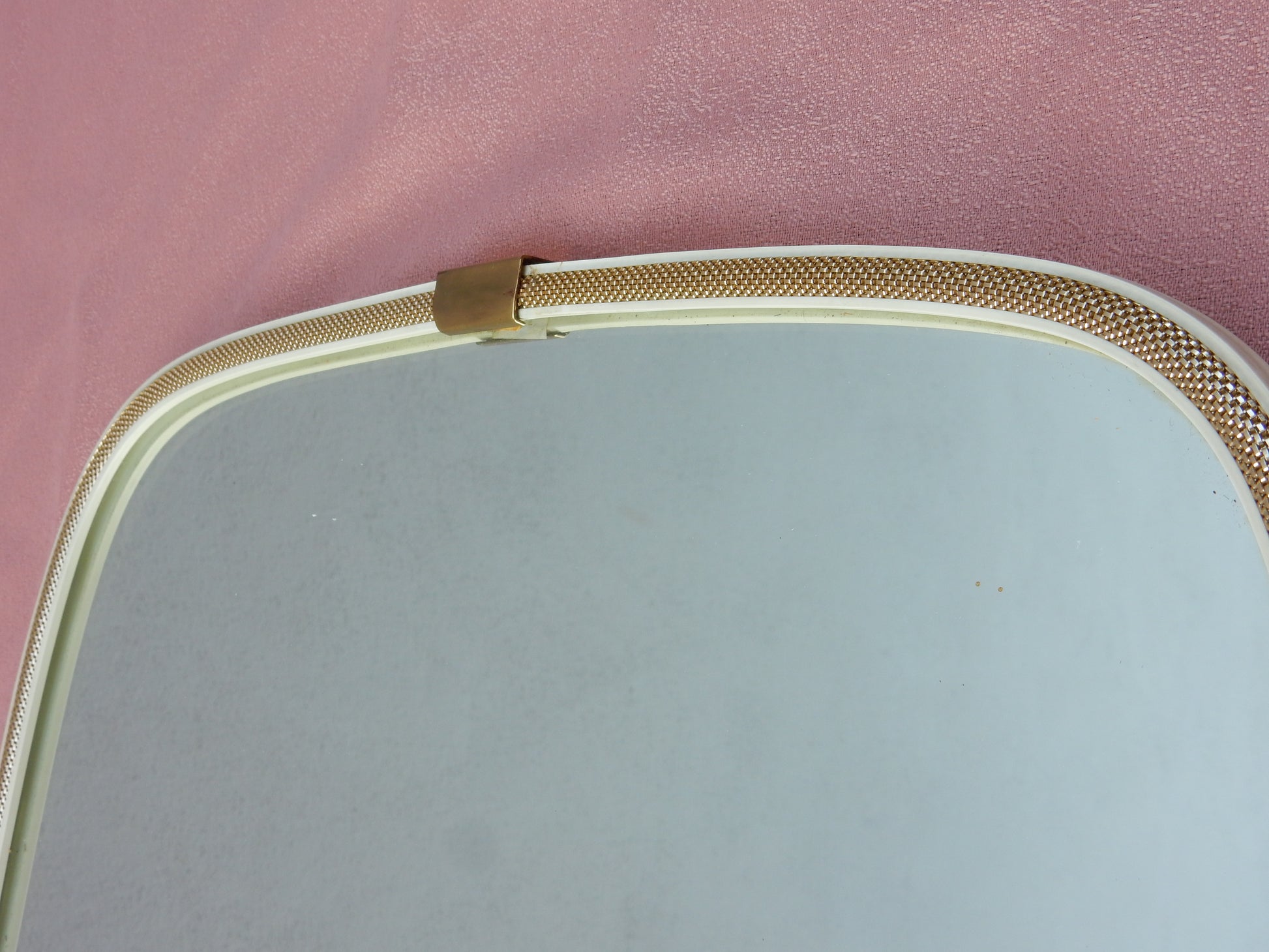 Original Mid-Century Wandspiegel – Vereinigte Werkstätten München Nr. 2288 - Artikelbild von Fummel & Gedöns Secondhand-Store