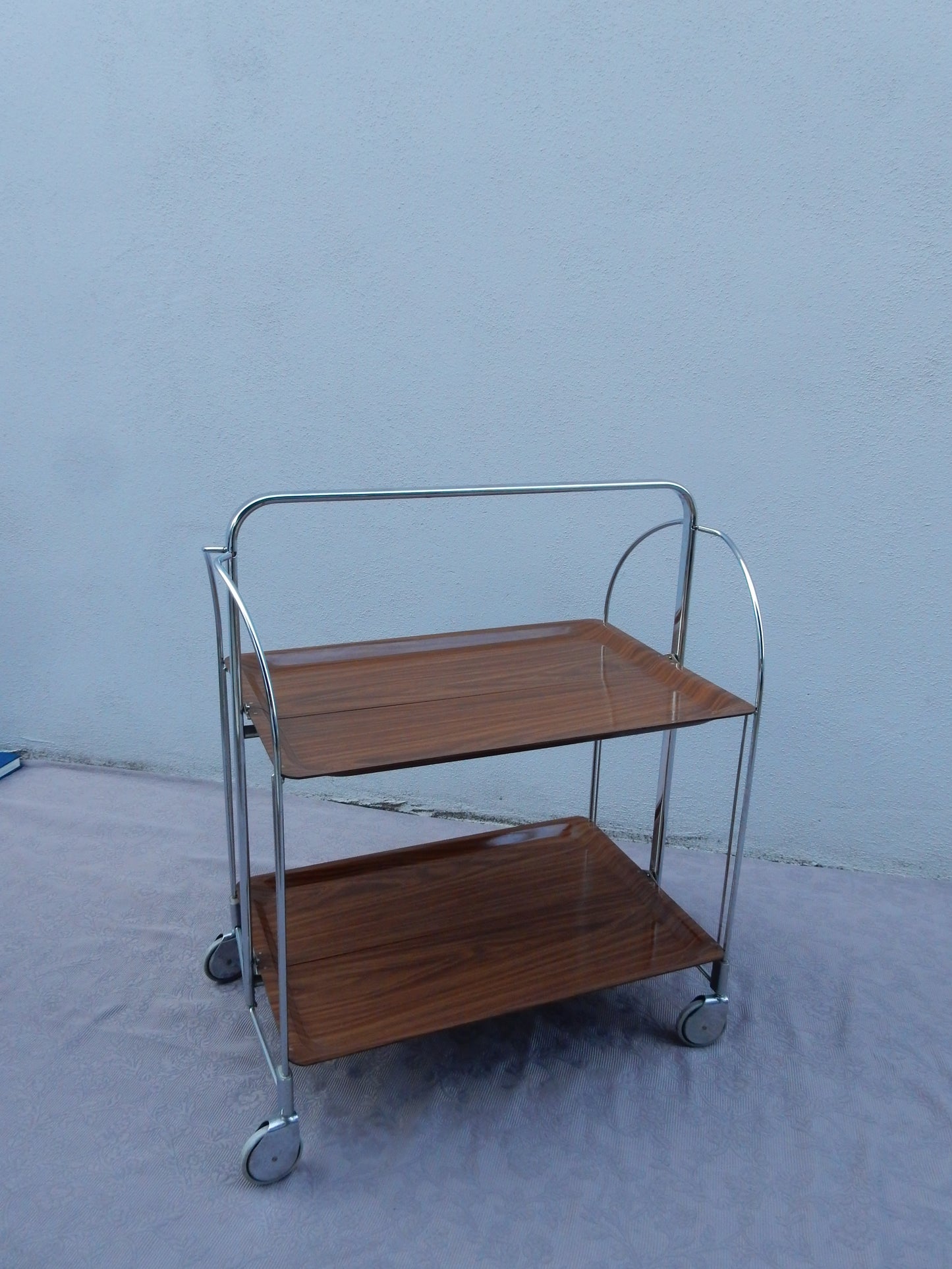 Bremshey & Co - Servierwagen - Dinett - Metall, Gerlinol (Holz)