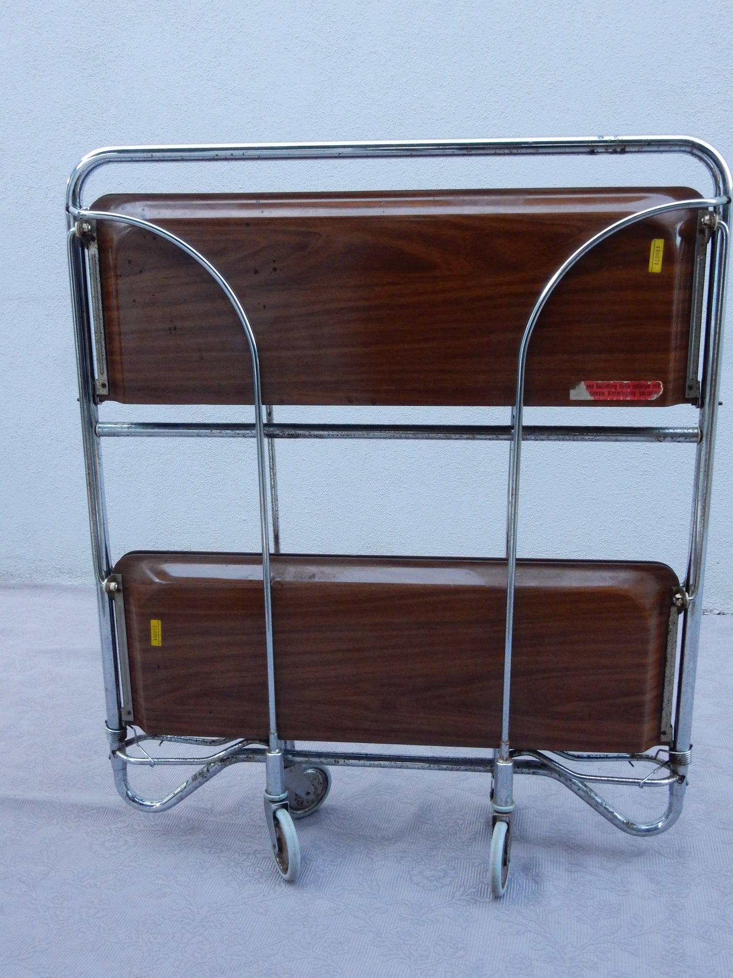 Bremshey & Co - Servierwagen - Dinett - Metall, Gerlinol (Holz)