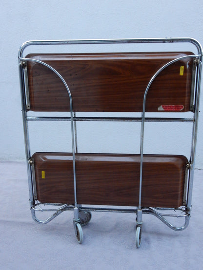 Bremshey & Co - Servierwagen - Dinett - Metall, Gerlinol (Holz)