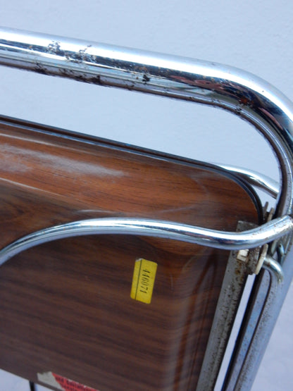 Bremshey & Co - Servierwagen - Dinett - Metall, Gerlinol (Holz)