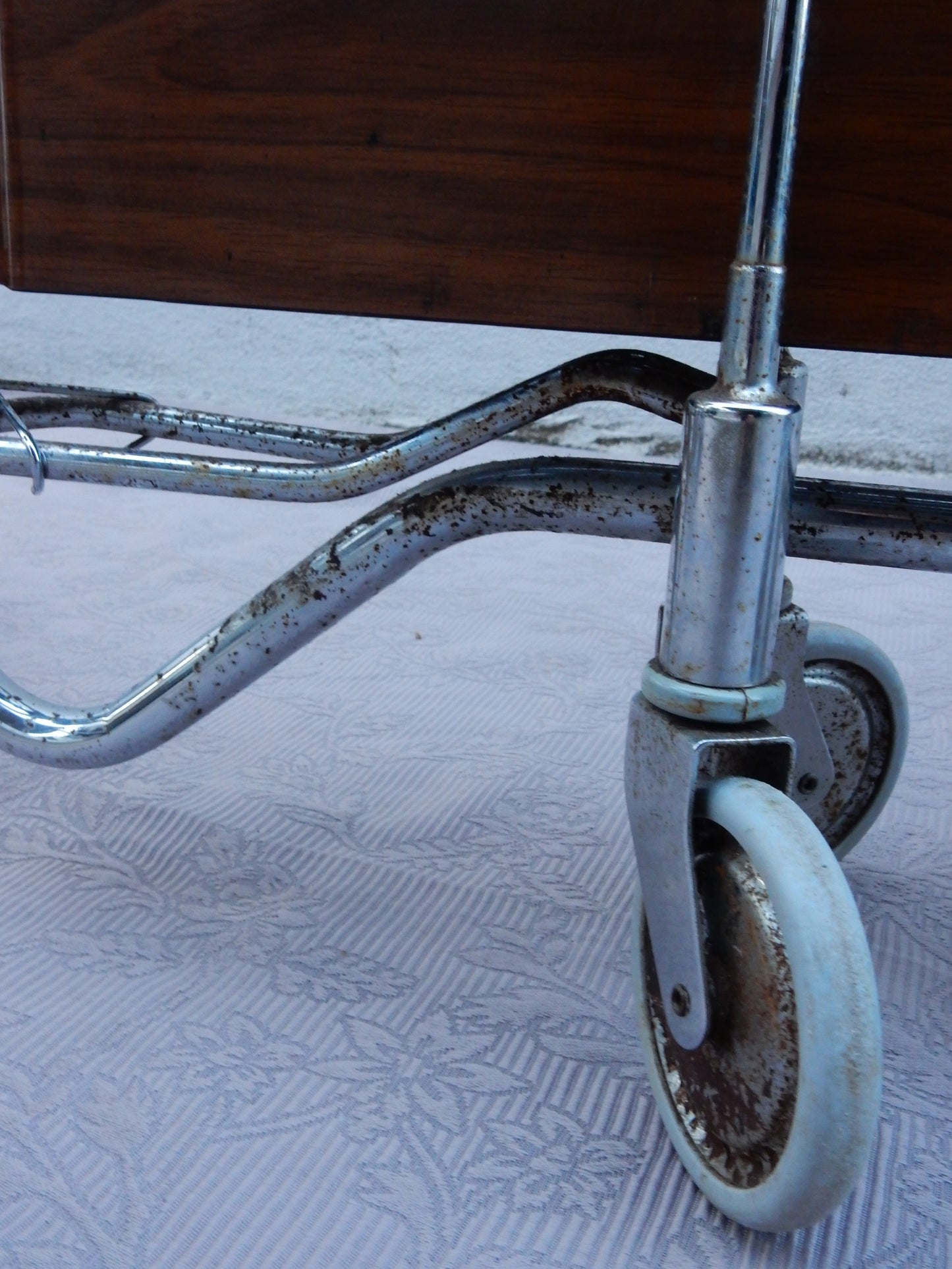 Bremshey & Co - Servierwagen - Dinett - Metall, Gerlinol (Holz)