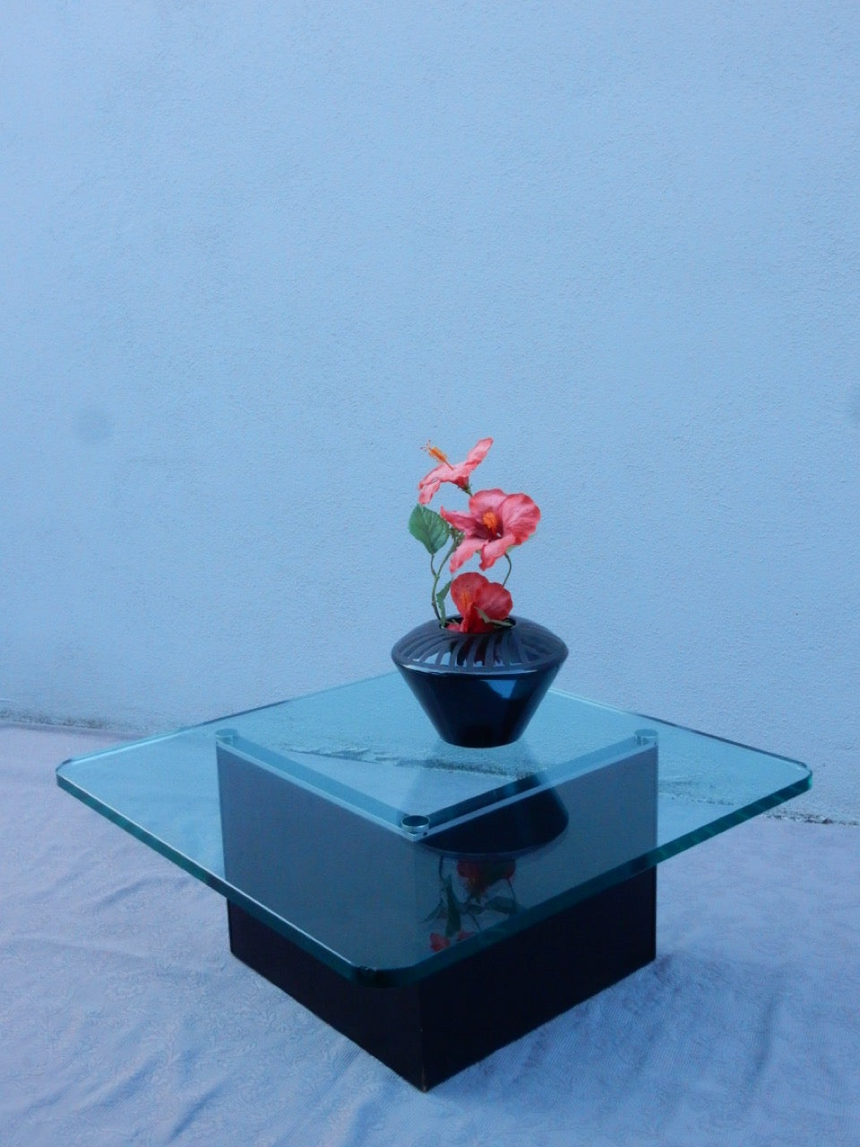 2er Set Couchtische aus Glas - Heinz Lilienthal - Artikelbild von Fummel & Gedöns Secondhand-Store