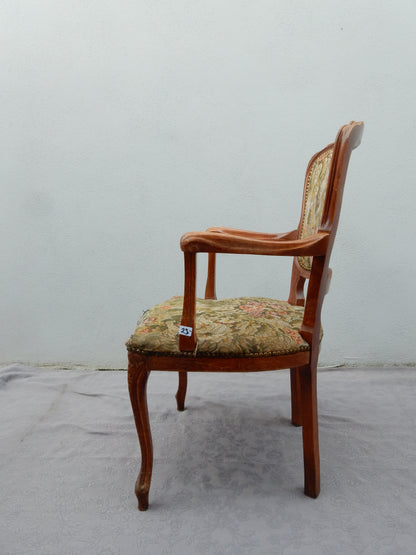 Barock Stuhl mit Armlehnen